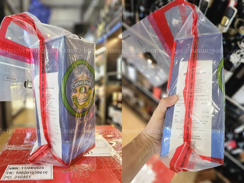 Rượu Chivas 18 1 Lít Xách Tay