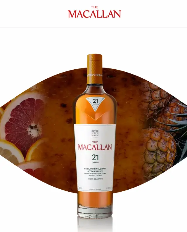 Macallan 21 Năm Colour Collection Macallan 21 Năm Colour Collection