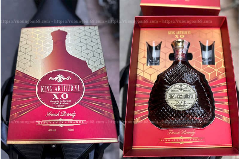 Rượu King Arthur VI XO Brandy