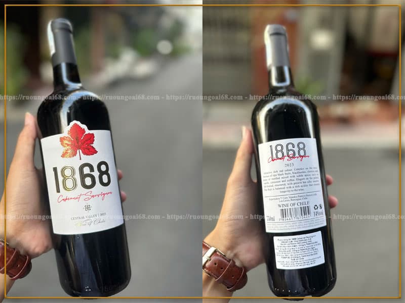 Rượu Vang Chile 1868 Cabernet Sauvignon Rượu Vang Chile 1868 Cabernet Sauvignon