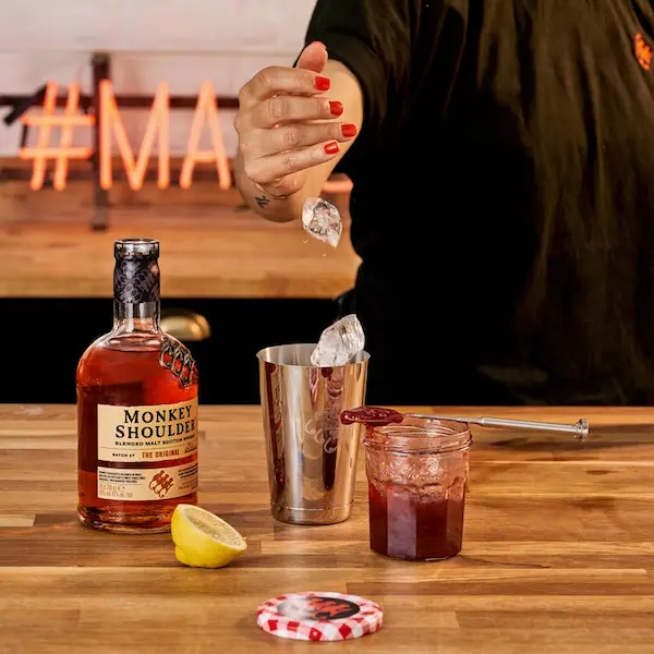 Rượu Monkey Shoulder Hương Vị Đẳng Cấp Monkey Jam Sour Cocktail
