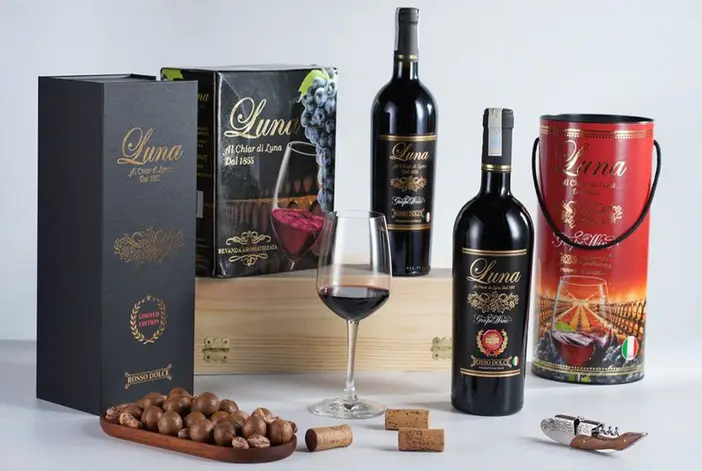 Rượu Vang Luna Limited Rosso Dolce Ngọt Dễ Uống Rượu vang Luna Limited Rosso Dolce