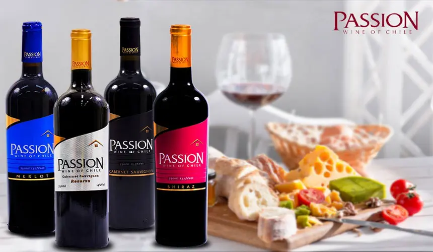 Rượu Vang Passion Cabernet Sauvignon 750ml Thương hiệu Rượu Vang Passion