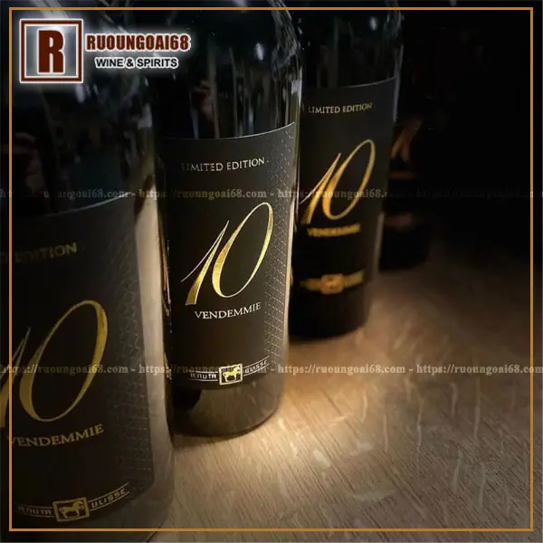 Rượu Vang 10 Vendemmie Tenuta Ulisses Rượu vang 10 Vendemmie Tenuta Ulisse Limited Edition