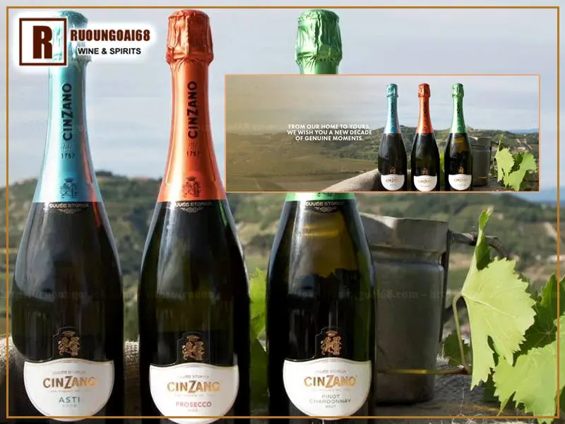 Rượu Vang Cinzano Asti Rượu vang Cinzano Asti