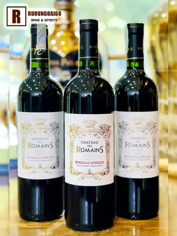 Rượu Vang Pháp Chateau Des Romains Bordeaux Rượu Vang Pháp Chateau Des Romains