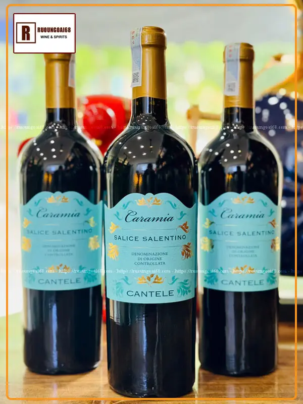Rượu Vang Ý Caramia Salice Salentino Rượu Vang Ý Caramia Salice Salentino