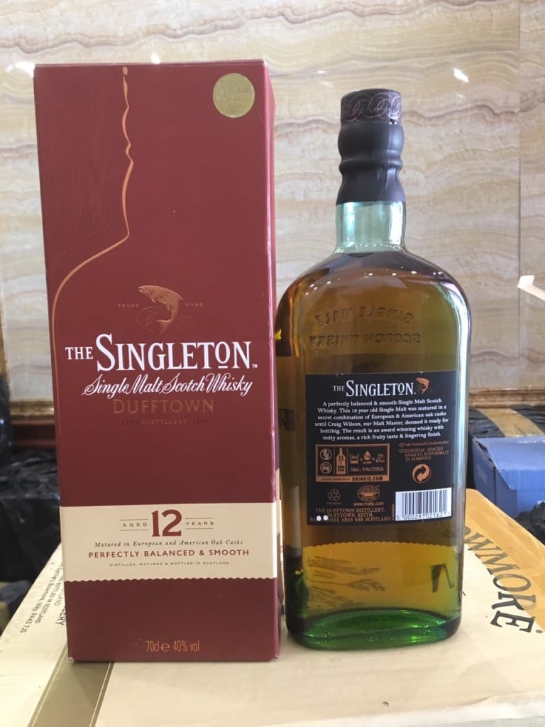 Dấu hiệu nhận biết rượu Singleton thật và hàng giả Singleton thật và hàng giả
