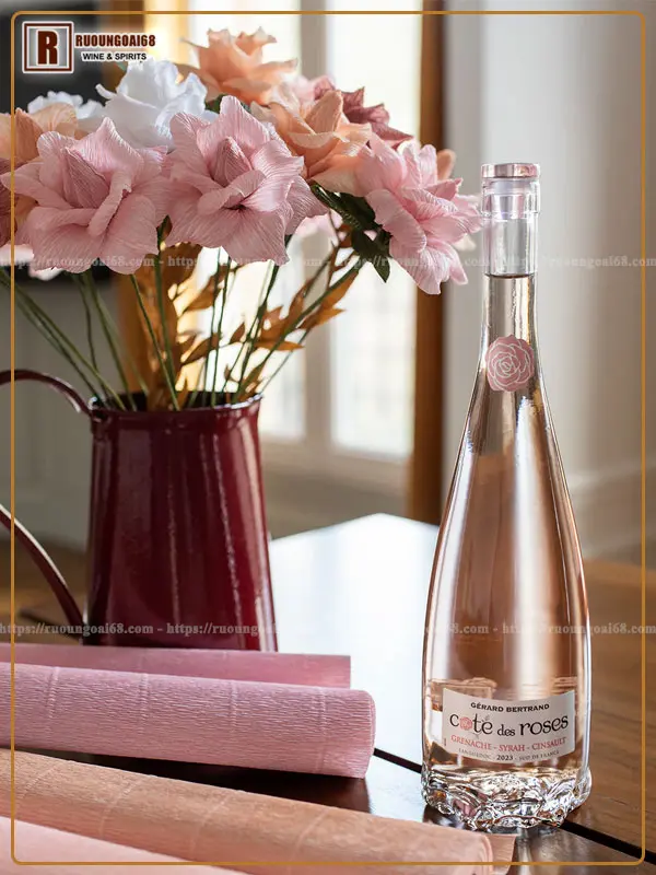 Rượu Vang Gerard Bertrand Cote des Roses Rosé Rượu Vang Gerard Bertrand Cote des Roses Rosé