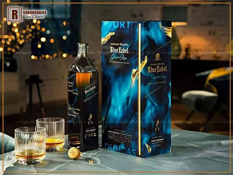 Johnnie Walker Blue Label Ghost & Rare Port Dundas
