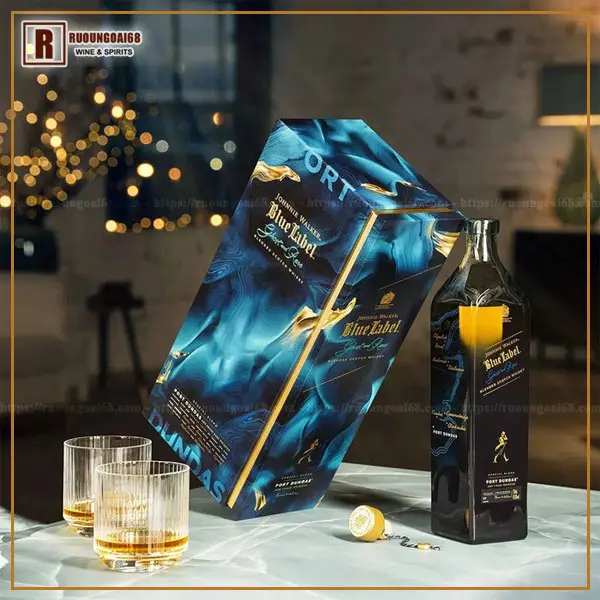 Johnnie Walker Blue Label Ghost & Rare Port Dundas