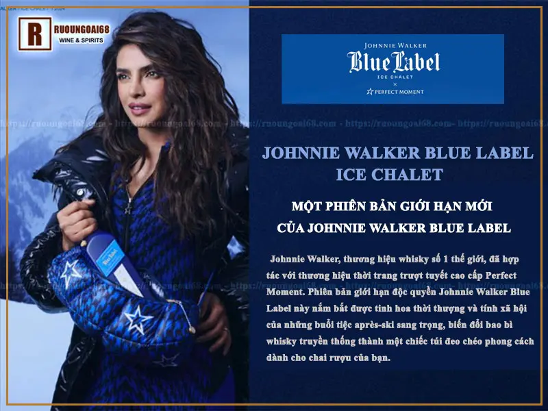 Johnnie Walker Blue Label Ice Chalet Giới thiệu Johnnie Walker Blue Label Ice Chalet