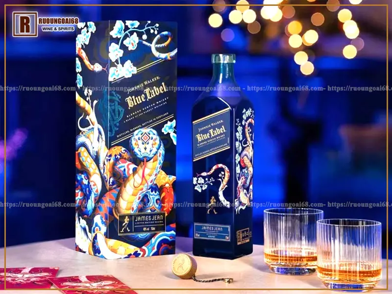 Johnnie Walker Blue năm Rắn – Year of Snake 2025