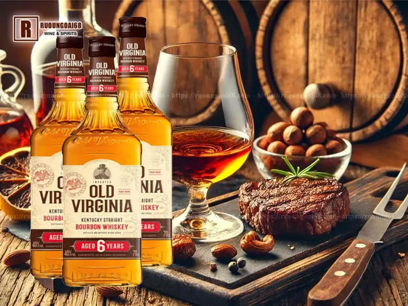 Rượu Whisky Old Virginia 6 năm Rượu Whisky Old Virginia 6 năm