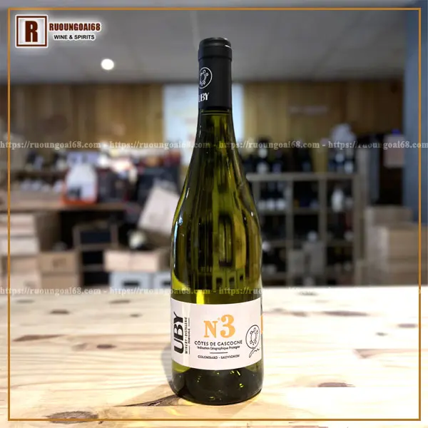 Uby No 3 Cotes de Gascogne Combard Sauvignon Uby No 3 Cotes de Gascogne Combard Sauvignon