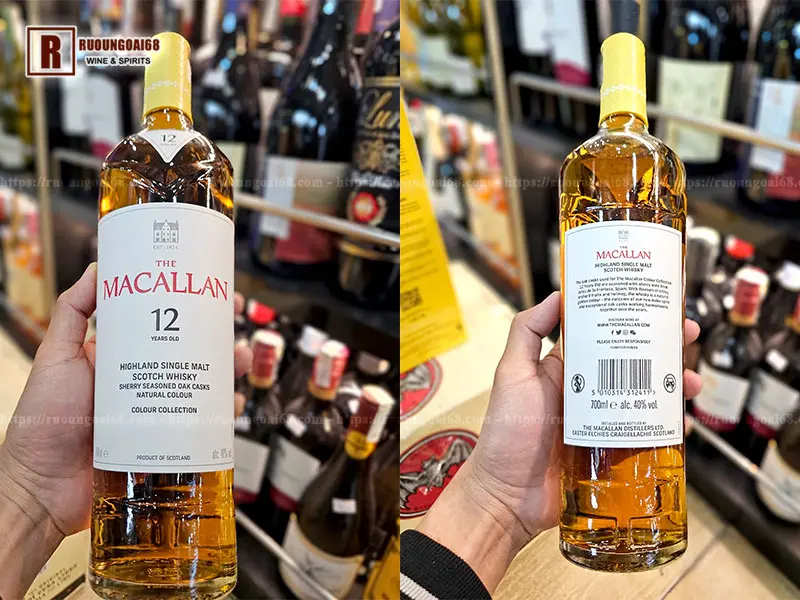 Macallan 12 Năm Colour Collection Macallan 12 Years Old Colour