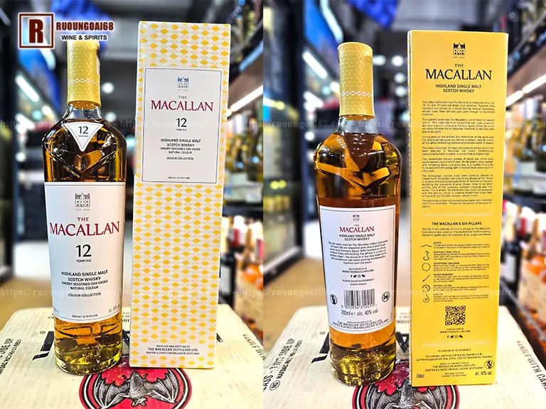 Macallan 12 Năm Colour Collection Macallan 12 Years Old Colour