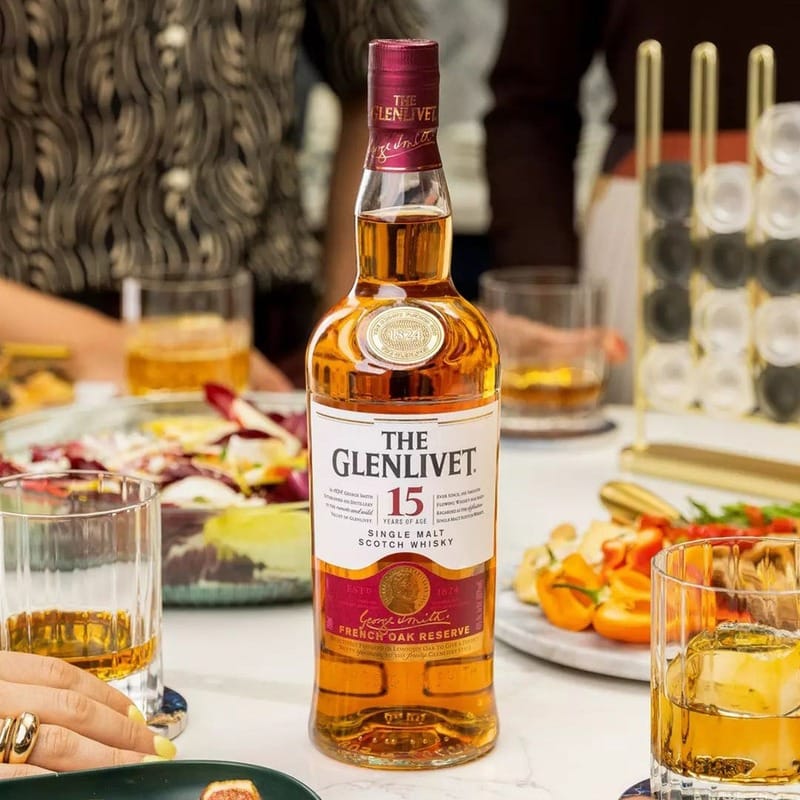 Báo giá và hướng dẫn cách dùng rượu Glenlivet 15 Rượu Glenlivet 15