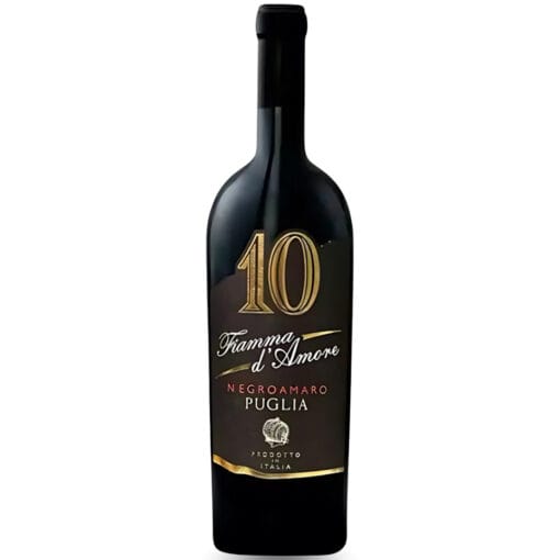 Rượu Vang 10 Fiamma D'Amore Negroamaro