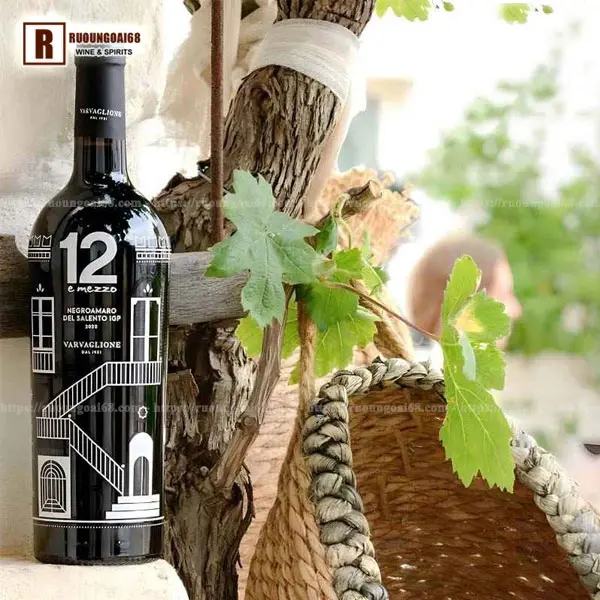 Rượu Vang 12 E Mezzo Masseria Negroamaro Rượu Vang 12 E Mezzo Masseria Negroamaro