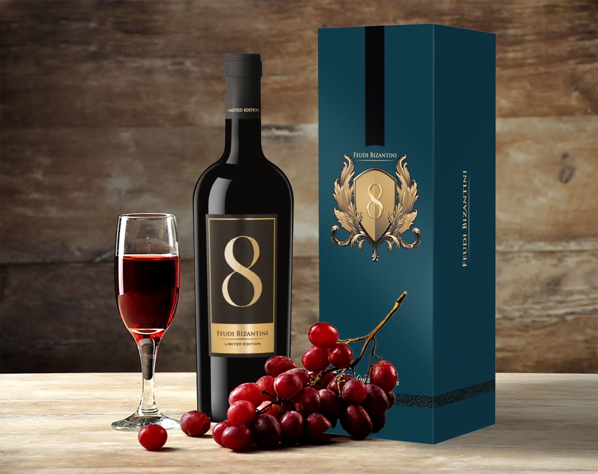 Rượu Vang 8 Feudi Bizantini Limited Edition