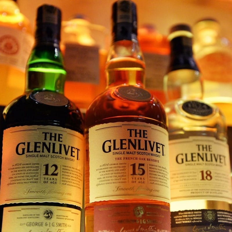 thưởng thức Rượu Glenlivet