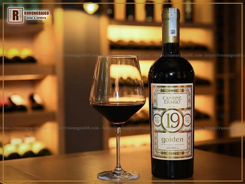Rượu Vang 19 Golden Primitivo Di Manduria Vang 19 Golden Primitivo Di Manduria