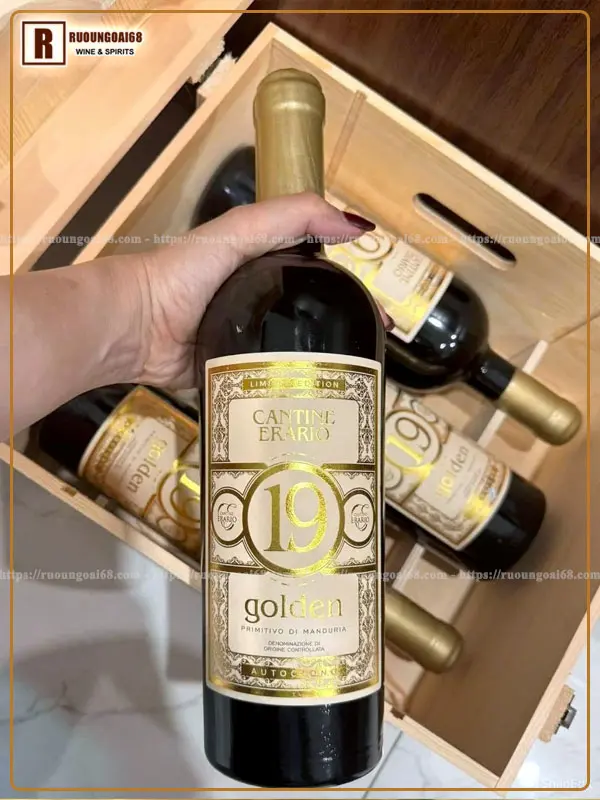 Rượu Vang 19 Golden Primitivo Di Manduria Vang 19 Golden Primitivo Di Manduria