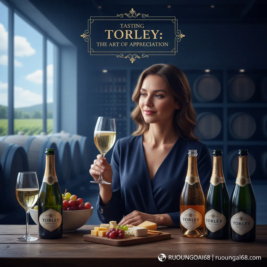 Cách thưởng thức rượu Torley đúng điệu Nếm thử rượu vang Torley