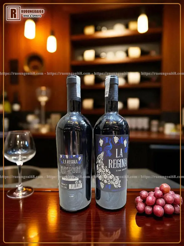 Rượu Vang Ý La Regina Vino Rosso Vang Ý La Regina Vino Rosso