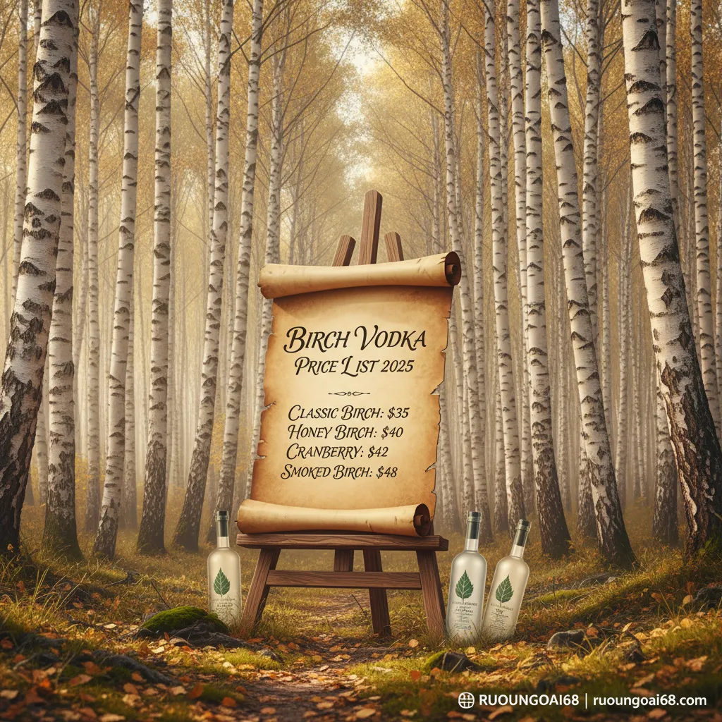 Bảng giá rượu Vodka Bạch Dương mới nhất 2025 bang gia ruou vodka bach duong moi nhat 2025 anh 1