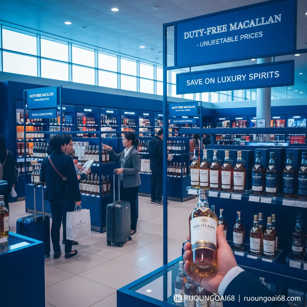 Giá rượu Macallan xách tay: Có rẻ hơn chính ngạch? 1. Rượu Macallan xách tay