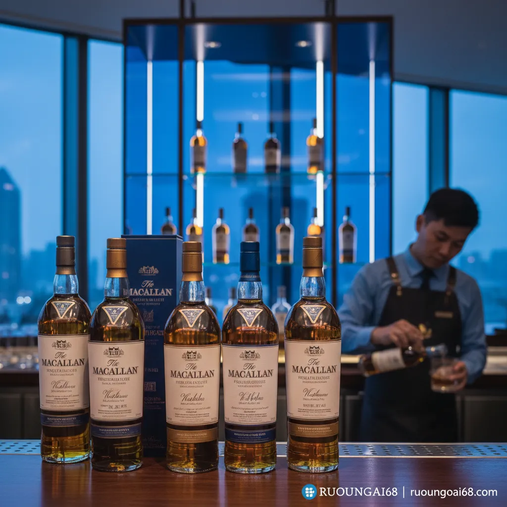 Giá rượu Macallan xách tay: Có rẻ hơn chính ngạch? 2. Macallan chính ngạch