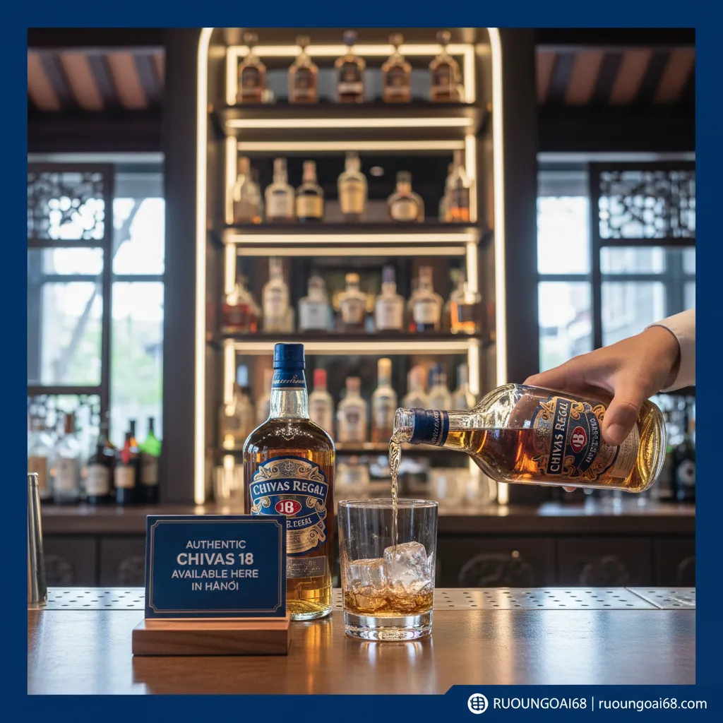 Chivas 18 phục vụ