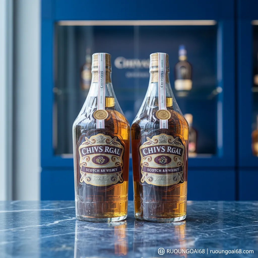 Rượu Chivas xách tay: Thật giả và cách phân biệt 2. Chivas nguyên seal