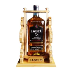 Rượu Label 5 Kệ Gỗ 2 Lít Mẫu Mới 2026