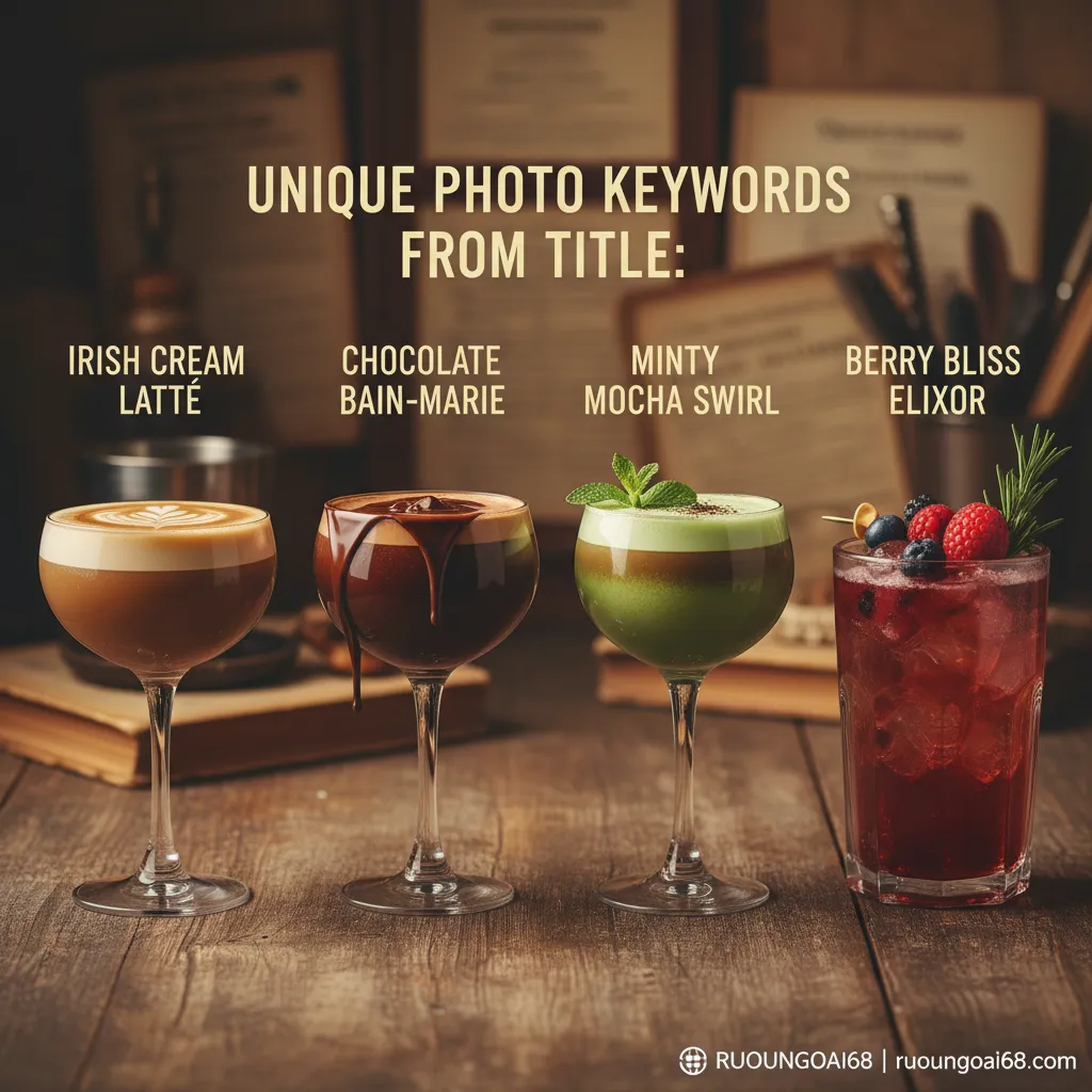 Dưới đây là 4 từ khóa ảnh độc đáo dựa trên tiêu đề: