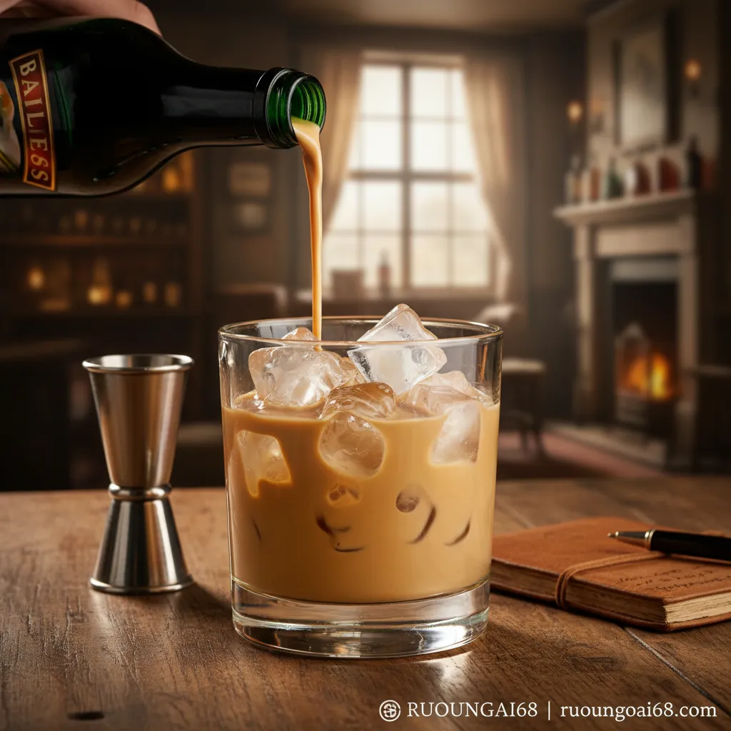 Ly Baileys đá lớn