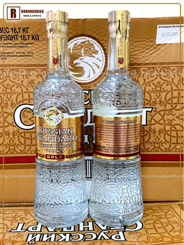 Rượu Vodka Standard Gold 750ml (40%) Rượu Vodka Standard Gold 750ml (40%)