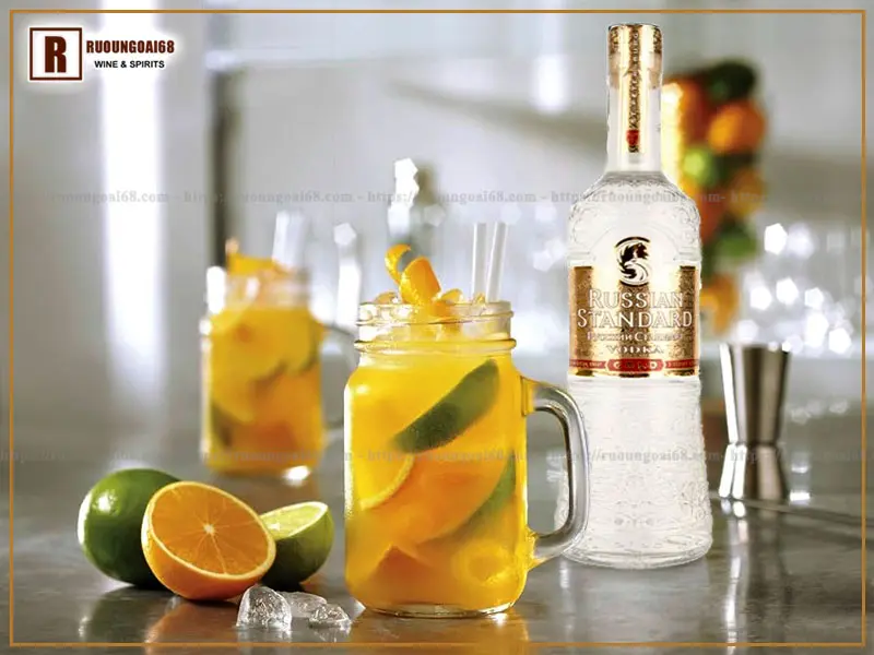 Rượu Vodka Standard Gold 750ml (40%) Rượu Vodka Standard Gold 750ml (40%)