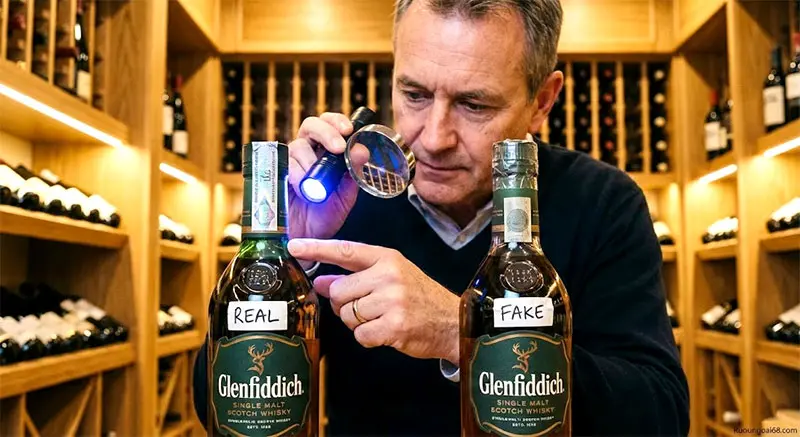 Cách Phân Biệt Rượu Glenfiddich 12 Thật Giả
