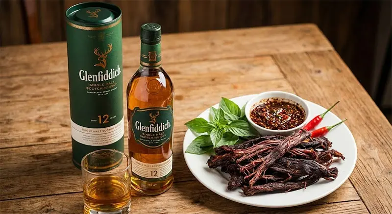 Gợi ý 5 món nhắm tuyệt hảo với rượu Glenfiddich
