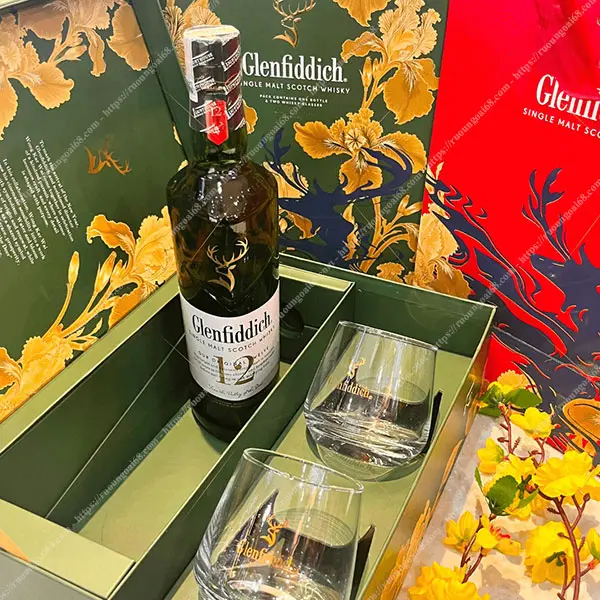 Glenfiddich 12 năm Hộp Quà Tết 2026