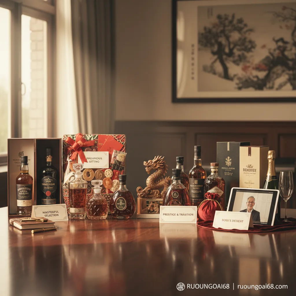 Rượu Ngoại Cao Cấp Làm Quà Tết Tặng Sếp