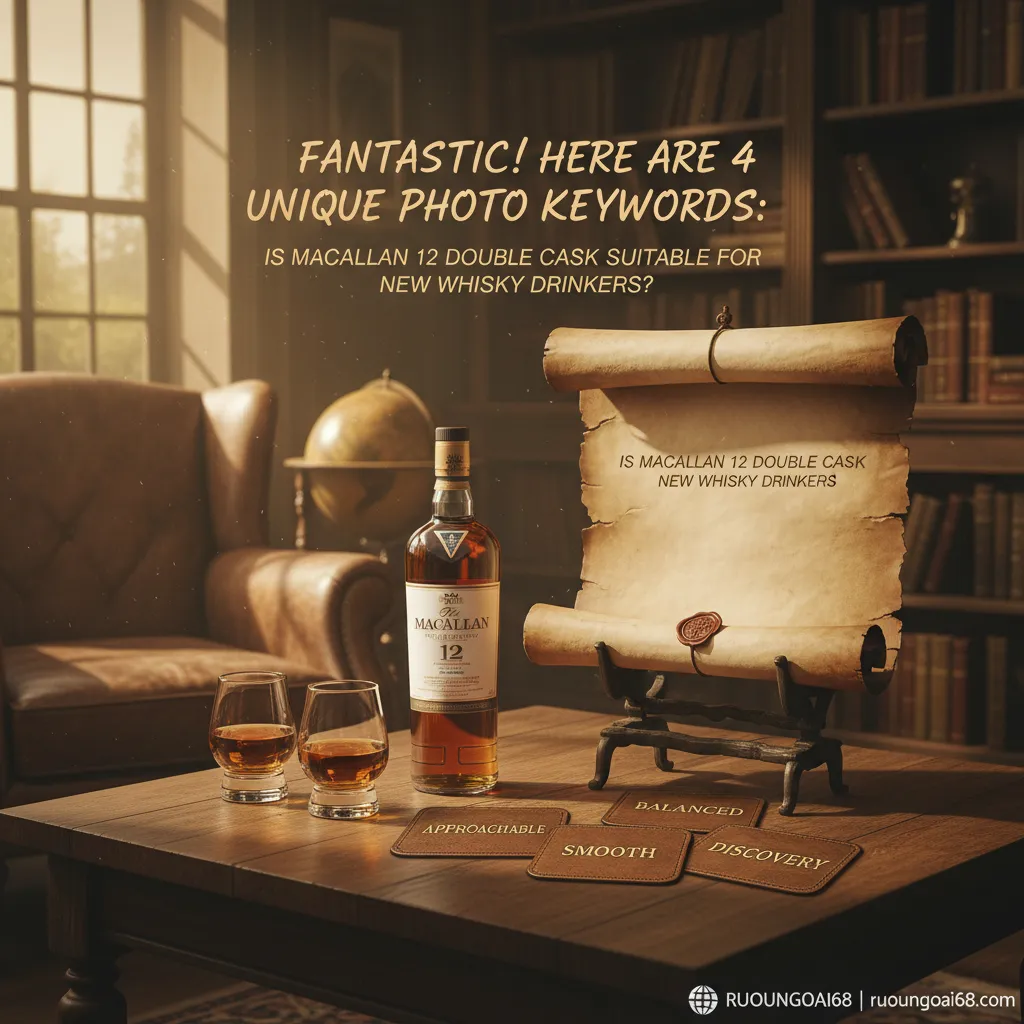Macallan 12 Double Cask có phù hợp người mới uống whisky?