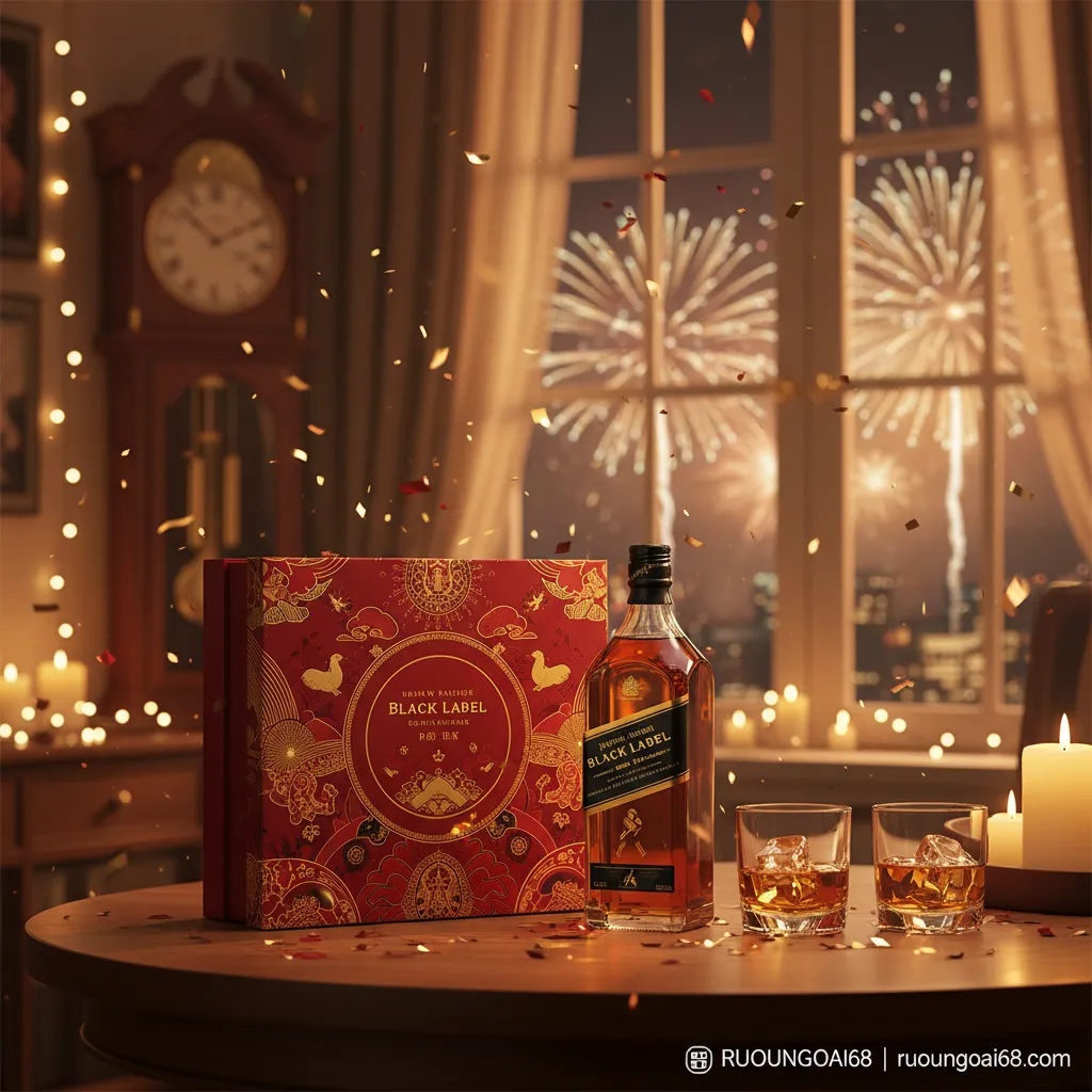 Black Label lấp lánh đêm giao thừa