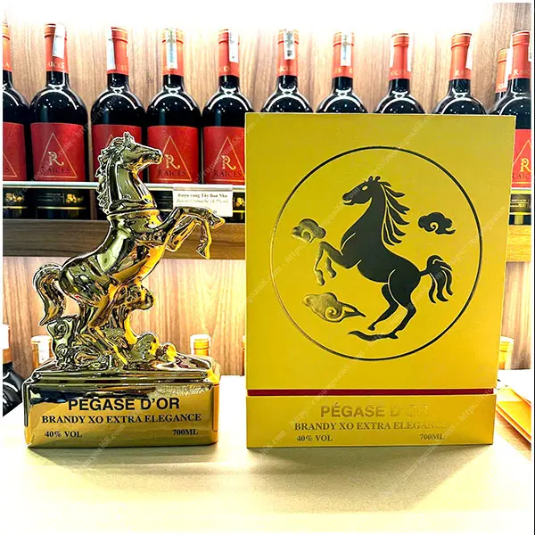 Rượu Ngựa Vàng PÉGASE D’OR Brandy XO Rượu Ngựa Vàng PÉGASE D’OR Brandy XO