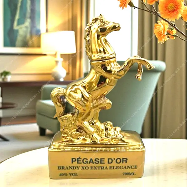 Rượu Ngựa Vàng PÉGASE D’OR Brandy XO Rượu Ngựa Vàng PÉGASE D’OR Brandy XO
