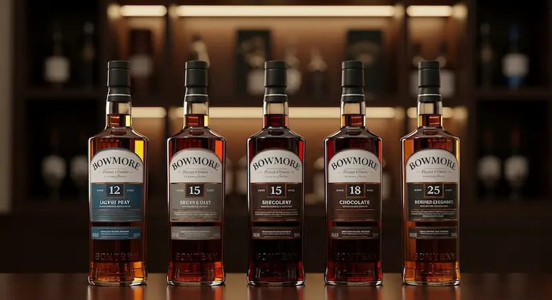 Các dòng rượu bowmore
