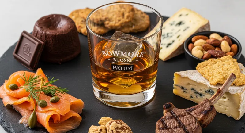 Hình ảnh minh họa Bowmore Uống Với Gì? Gợi Ý Món Ăn Và Cách Pairing Phù Hợp - Gợi Ý Pairing Chi Tiết Theo Từng Dòng Bowmore Phổ Biến trong bài viết Bowmore Uống Với Gì? Gợi Ý Món Ăn Và Cách Pairing Phù Hợp